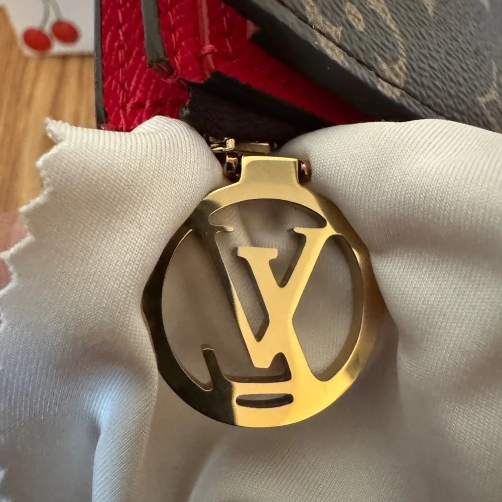 ❌SOLD❌ NWT Louis Vuitton X Takashi Murakami Cherry Lisa Wallet - Picture 9 of 15